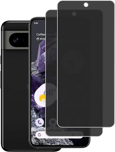 KELOLIN [2 Stück für Google Pixel 8 Privatbildschirm für Panzerglas, 9H Härte, Anti-Spy, Anti-Kratzen, Sichtschutz Schutzfolie Kompatibel mit Google Pixel 8 KELOLIN [2 Stück für Google Pixel 8 Privatbildschirm für Panzerglas, 9H Härte, Anti-Spy, Anti-Kratzen, Sichtschutz Schutzfolie Kompatibel mit Google Pixel 8 von KELOLIN