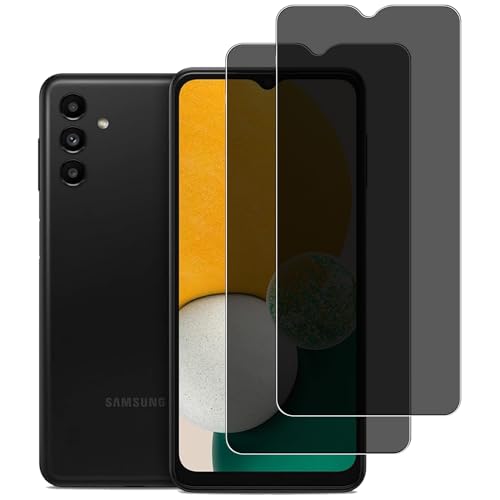 KELOLIN [2 Stück für Samsung Galaxy A13 Privatbildschirm für Panzerglas, 9H Härte, Anti-Spy, Anti-Kratzen, Sichtschutz Schutzfolie Kompatibel mit Samsung Galaxy A13 von KELOLIN