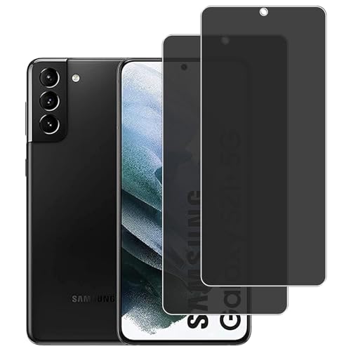 KELOLIN [2 Stück für Samsung Galaxy S21 plus Privatbildschirm für Panzerglas, 9H Härte, Anti-Spy, Anti-Kratzen, Sichtschutz Schutzfolie Kompatibel mit Samsung Galaxy S21 plus KELOLIN [2 Stück für Samsung Galaxy S21 plus Privatbildschirm für Panzerglas, 9H Härte, Anti-Spy, Anti-Kratzen, Sichtschutz Schutzfolie Kompatibel mit Samsung Galaxy S21 plus von KELOLIN