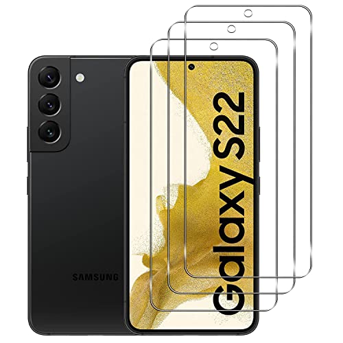 KELOLIN [3 Stück Kompatibel mit Samsung Galaxy S22 5G für Panzerglas Schutzfolie, 9H Härte, Anti-Kratzen, Anti-Bläschen, HD-Klar Bildschirm Schutzfolie für Samsung Galaxy S22 5G KELOLIN [3 Stück Kompatibel mit Samsung Galaxy S22 5G für Panzerglas Schutzfolie, 9H Härte, Anti-Kratzen, Anti-Bläschen, HD-Klar Bildschirm Schutzfolie für Samsung Galaxy S22 5G von KELOLIN