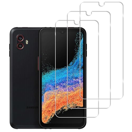 KELOLIN [3 Stück Kompatibel mit Samsung Galaxy XCover6 Pro für Panzerglas Schutzfolie, 9H Härte, Anti-Kratzen, Anti-Bläschen, HD-Klar Bildschirm Schutzfolie für Samsung Galaxy XCover6 Pro von KELOLIN