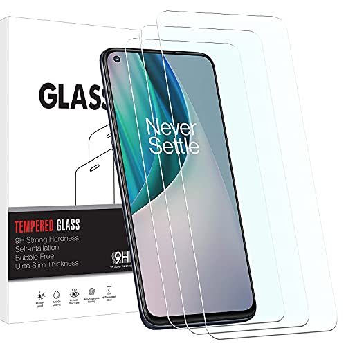 KELOLIN 3 Stück Panzer Schutz Glas Schutzfolie Kompatibel mit OnePlus Nord N10 5G, 9H Härte, Anti-Kratzen, Anti-Bläschen, HD-Klar Bildschirm Schutzfolie für OnePlus Nord N10 5G KELOLIN 3 Stück Panzer Schutz Glas Schutzfolie Kompatibel mit OnePlus Nord N10 5G, 9H Härte, Anti-Kratzen, Anti-Bläschen, HD-Klar Bildschirm Schutzfolie für OnePlus Nord N10 5G von KELOLIN