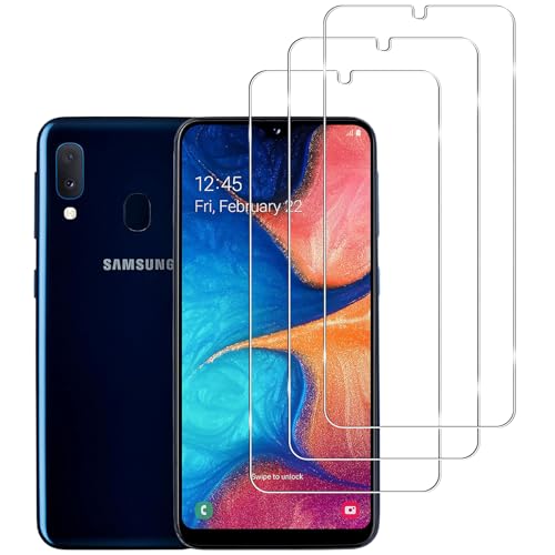 KELOLIN [3 Stück für Samsung Galaxy A20e für Panzerglas Schutzfolie, 9H Härte, Anti-Kratzen, Anti-Bläschen, HD-Klar Bildschirm Schutzfolie für Samsung Galaxy A20e von KELOLIN