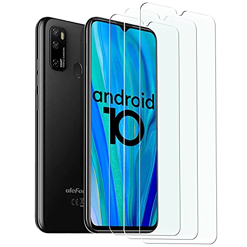 KELOLIN Kompatibel mit Ulefone Note 9P 4G Panzer Schutz Glas Schutzfolie [3 Stück], 9H Härte, Anti-Kratzen, Anti-Fingerprint, Anti-Bläschen, HD-Klar Schutzfolie für Ulefone Note 9P 4G von KELOLIN