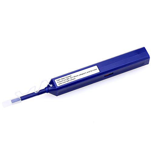 Glasfaserreinigungsstift für LC/MU-Stecker, Aktivierung durch einfaches Drücken, Blau Glasfaserreinigungsstift für LC/MU-Stecker, Aktivierung durch einfaches Drücken, Blau von KELUSHI
