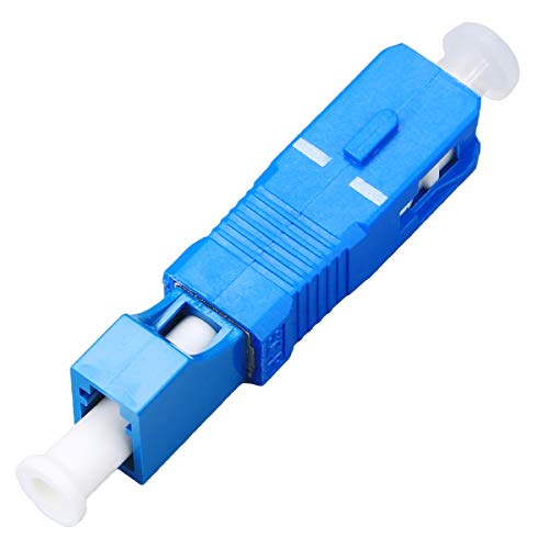 KELUSHI FTTH Optisches Gerät, LC-Buchse auf SC-Stecker, Hybrid-Flansch, Singlemode, 9/125 SM, Glasfaser-Adapterstecker für digitale Kommunikation KELUSHI FTTH Optisches Gerät, LC-Buchse auf SC-Stecker, Hybrid-Flansch, Singlemode, 9/125 SM, Glasfaser-Adapterstecker für digitale Kommunikation von KELUSHI