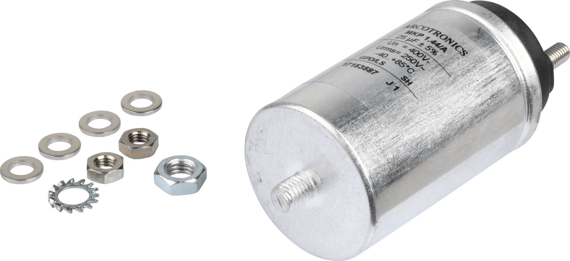 C44 10U 600 - Becher-Elko, radial, 10 µF, 600 V, 85°C, 30000h, 5% C44 10U 600 - Becher-Elko, radial, 10 µF, 600 V, 85°C, 30000h, 5% von KEMET