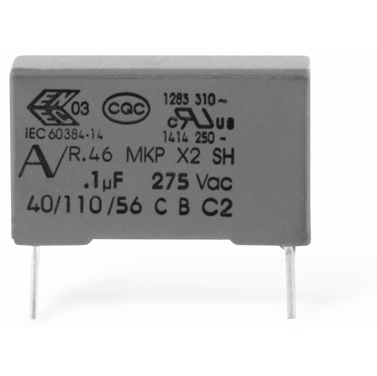 KEMET Entstörkondensator, 150 nF, 275 V, RM 22,5 von KEMET