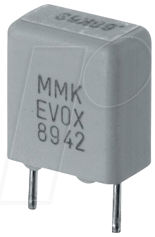 MMK 1,0U 100 - Folienkondensator, 1,0µF, 100V, 100°C von KEMET
