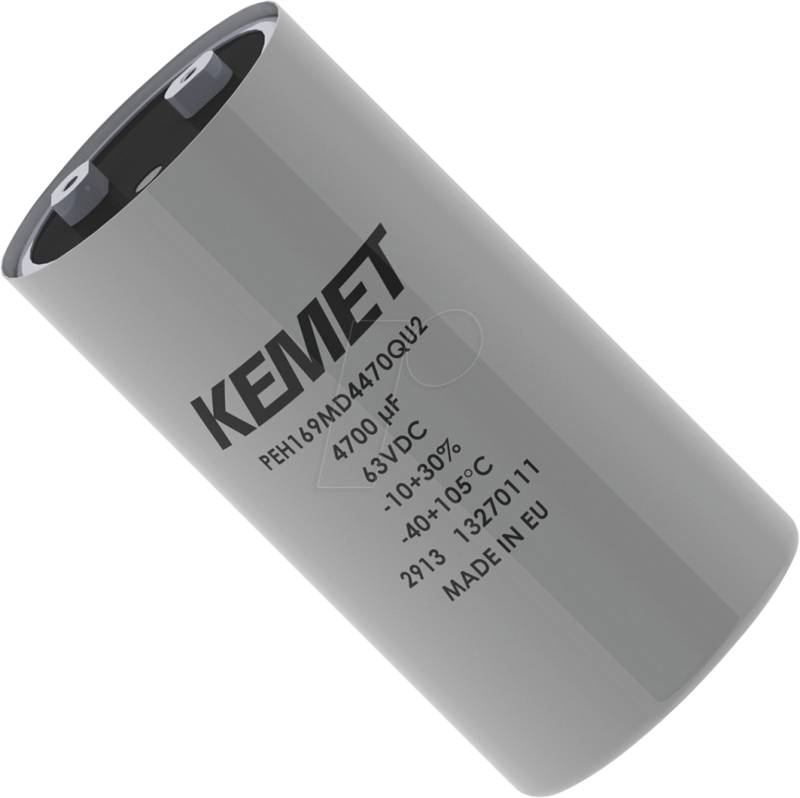 PEH169Z 22M 40 - Becher-Elko, radial, 22 mF, 40 V, 85°C, 5000h, 30% von KEMET