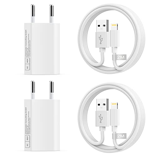 4Pack iPhone Ladekabel 2M und iPhone Ladegerät Apple Mfi Zertifiziert,Ladekabel iPhone Kabel mit iPhone Netzteil USB Stecker iPhone Charger Adapter & Lightning Kabel für iPhone 14/13/12/11/XS/X/8/7/6 4Pack iPhone Ladekabel 2M und iPhone Ladegerät Apple Mfi Zertifiziert,Ladekabel iPhone Kabel mit iPhone Netzteil USB Stecker iPhone Charger Adapter & Lightning Kabel für iPhone 14/13/12/11/XS/X/8/7/6 von KEMPOW