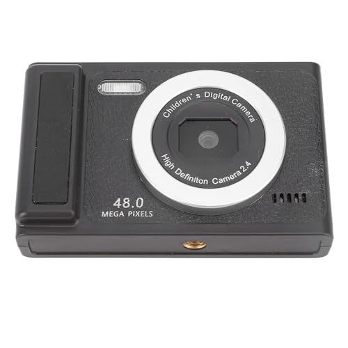 48 MP 1080p 8X Zoom Auto Focus in Fill Light 2,4 -Zoll -Bildschirmschüler Kamera, Tragbare Kompakte Kamera für Tägliche Reise, Versammlungen, Absolventen, Selfies und Mehr von KENANLAN