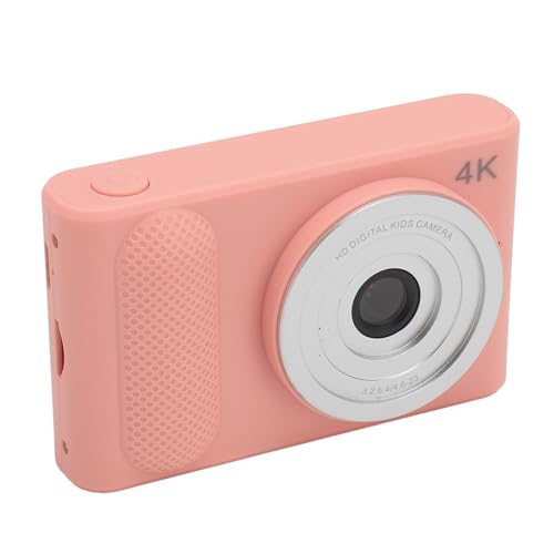 48MP HD 4K Digitalkamera, Kompaktkamera mit 16-fachem Digitalzoom, Tragbare Mikro-Spiegelreflexkamera mit 2,4-Zoll-TFT-Bildschirm für Reisefotografie, Vlogging, Einfache (Rosenate) von KENANLAN