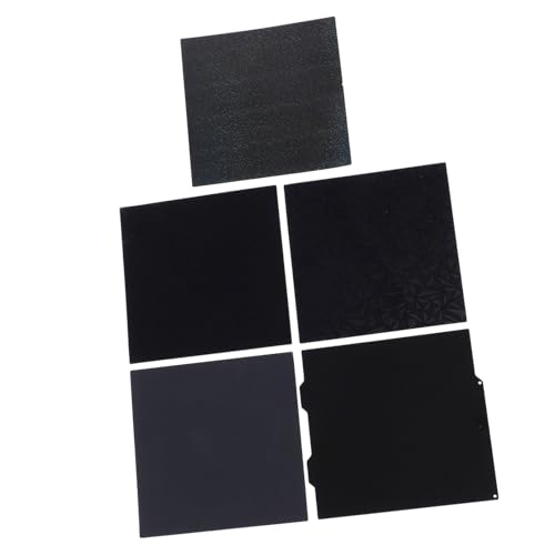 65 Mio. PEI -Druckbettplattform für 3D -Drucker -Build -Platte mit Einer Dicke von 0,4 Mm 184x184mm PEO Pey Film Kit, Robuste Basisplattform, Texturen, Muster für A1 Mini von KENANLAN
