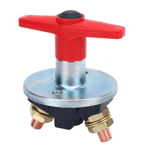 Batterie-Isolator-Schalter Kit, 12 V-60 V 1000A mit Kupferklemmen und Edelstahlmuttern, Allgemein Kompatibel für Marine, Wohnmobile, Boote, Lastwagen von KENANLAN
