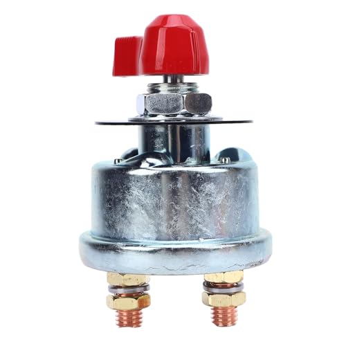 Batterie-Isolator-Schalter Kit für Boot, Wohnmobil, LKW, mit 12 V-48V DC-Systemen von KENANLAN