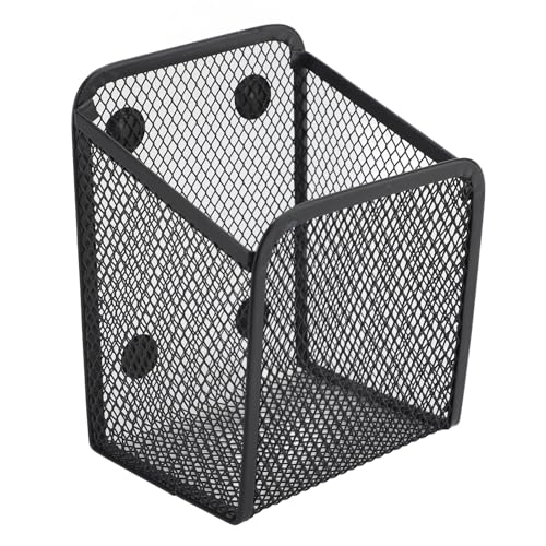 KENANLAN Magnetpensibler Organizer mit Mesh -Aufbewahrungskorb, Stilvolle Markerbox für Büro, Schule, Zuhause, 3 Größen Erhältlich (-1217250004511) von KENANLAN