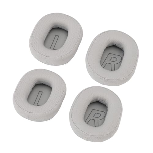 Memory Foam Ohrpolster, Atmungsaktierbares Mesh -Stoff -Ersatzkissen für Hecat -Kopfhörer, Kopfhörer Ohrpolster (KENANLANwctfnbuzsm-12) von KENANLAN