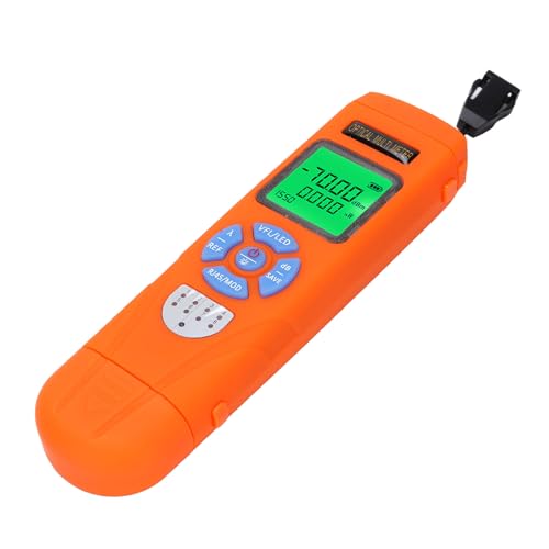 OPTICAL -Leistungsmesser, Glasfaser -Tester mit LED -Licht, RJ45 -Tests für die Netzwerkwartung, Backbeleuchtung, 10 Standardwellenlängen, IngaaS -Sonde von KENANLAN