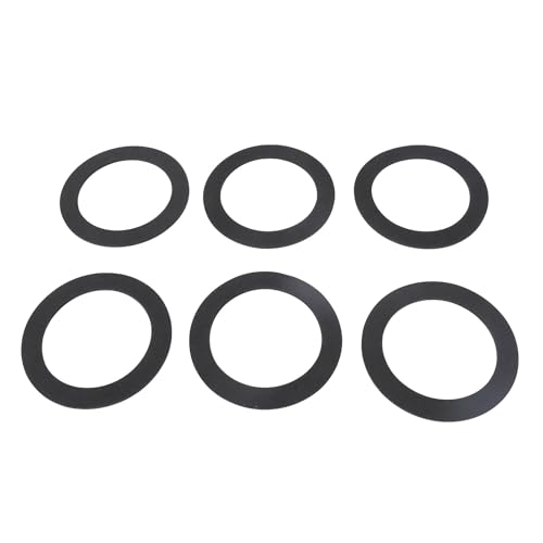 Verbesserte Schallqualität 10pcs Eva -Lautsprecher -Dichtungsringe 105 Mm OD -Lautsprecherdichtung Dichtung, Stoßdichtungsrauschen Reduzieren Dichtungen für DIY -Zubehör von KENANLAN