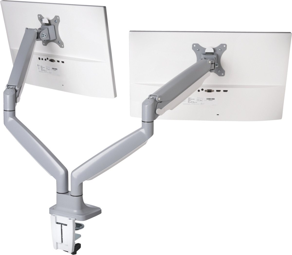 KENSINGTON Monitor-Halterung Dual-Monitorarm SmartFit One-Touch verstellbar grau KENSINGTON Monitor-Halterung Dual-Monitorarm SmartFit One-Touch verstellbar grau von KENSINGTON