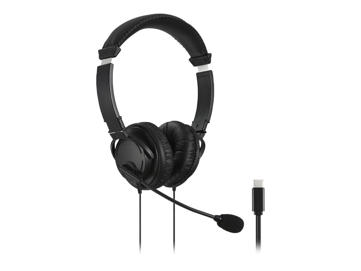 KENSINGTON KENSINGTON Kopfhörer Hi-Fi mit Mikrofon, USB-C, schwarz Headset KENSINGTON KENSINGTON Kopfhörer Hi-Fi mit Mikrofon, USB-C, schwarz Headset von KENSINGTON