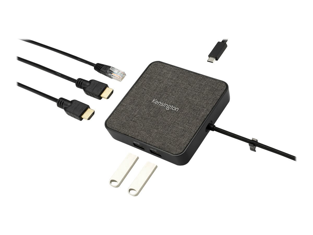 KENSINGTON Laptop-Dockingstation KENSINGTON Dockingstation MD120U4 USB4 & Thunderbolt4 Mobile von KENSINGTON