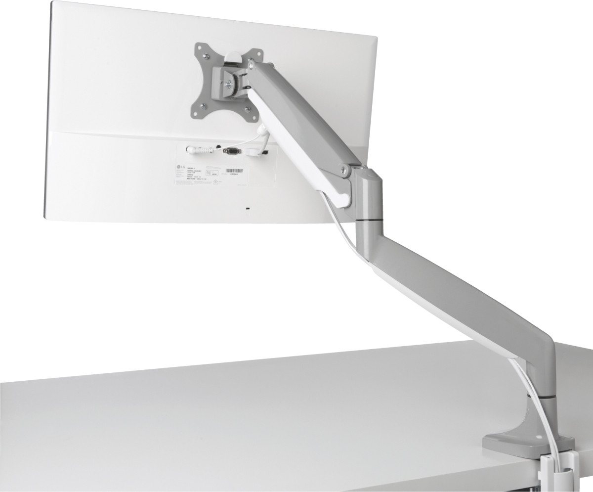KENSINGTON Monitorarm Smartfit One-Touch verstellbar grau Monitor-Halterung KENSINGTON Monitorarm Smartfit One-Touch verstellbar grau Monitor-Halterung von KENSINGTON
