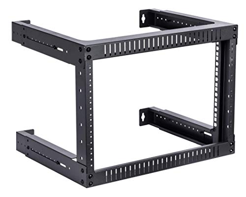 Kenuco Wandhalterung, 6U, verstellbare Tiefe, offener Rahmen, Stahl, 45 cm tief Kenuco Wandhalterung, 6U, verstellbare Tiefe, offener Rahmen, Stahl, 45 cm tief von KENUCO