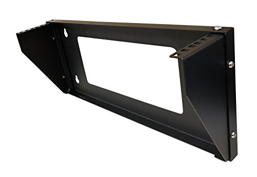 Kenuco senkrechte Wand Rack Mount 2U Schwarz von KENUCO