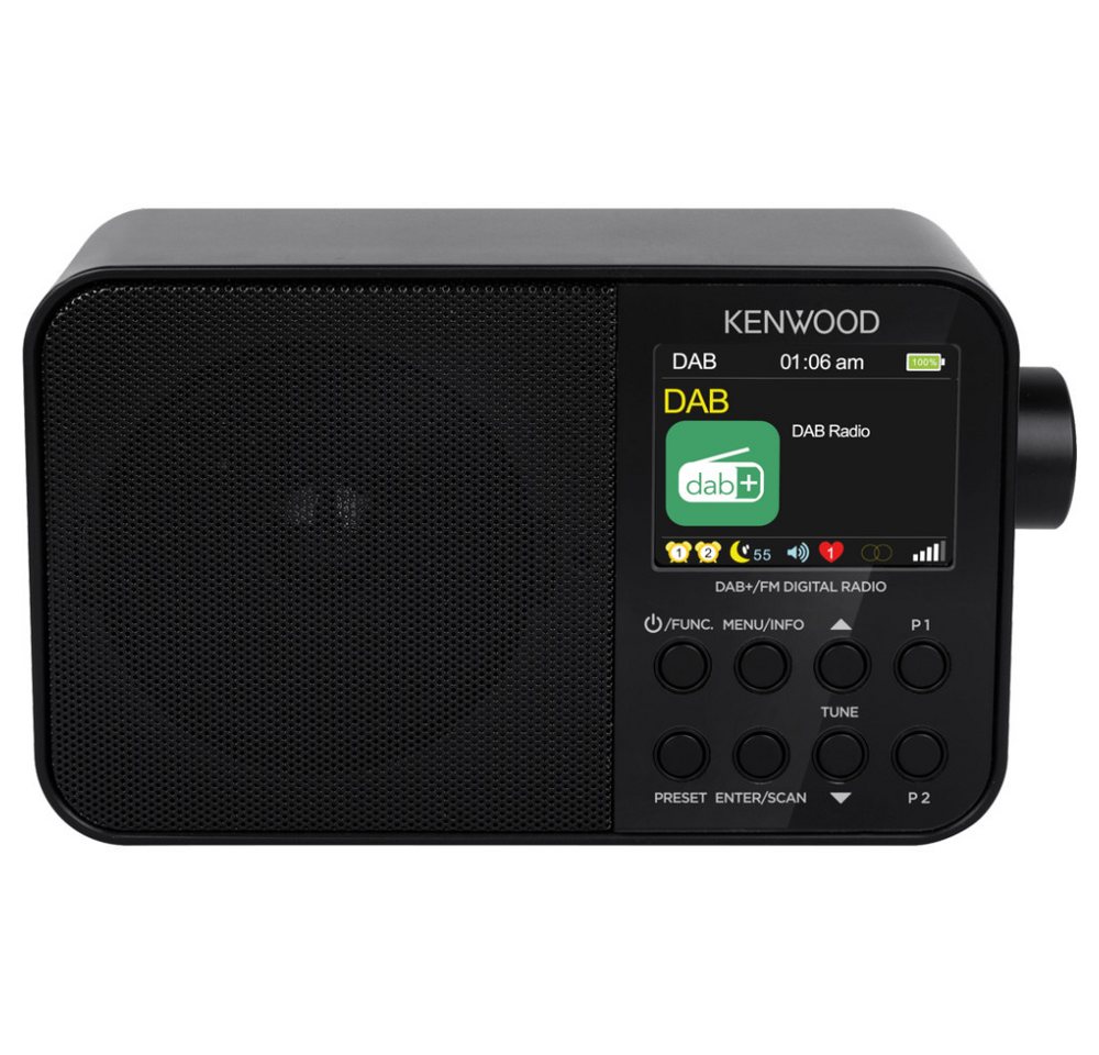 KENWOOD CR-M30DAB-B schwarz DAB+ Radio Digitalradio (DAB) von KENWOOD