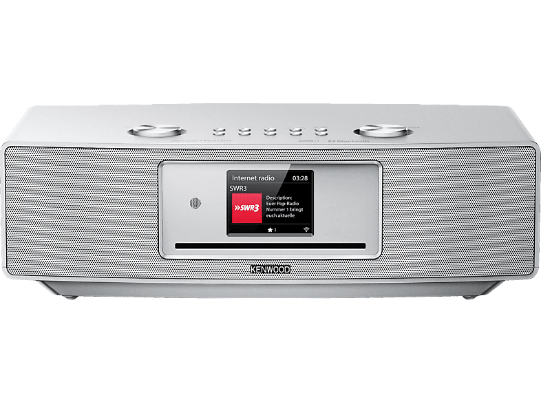 KENWOOD CR-ST700SCD-S Smartradio (Silber) von KENWOOD