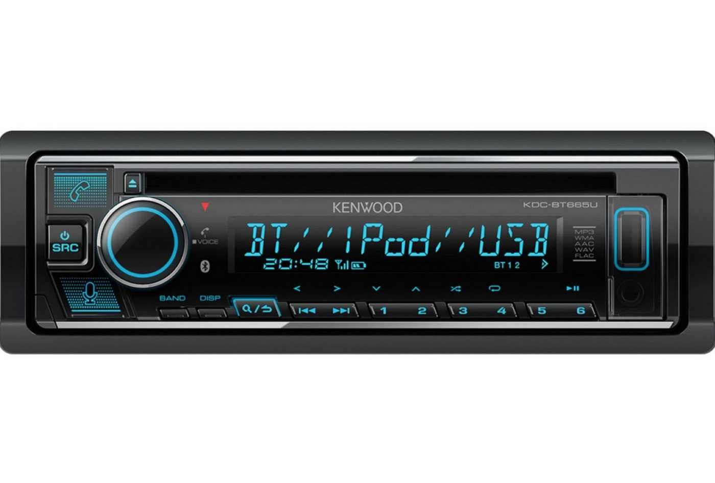 KENWOOD KDC-BT665U CD USB Bluetooth Amazon Alexa Autoradio von KENWOOD