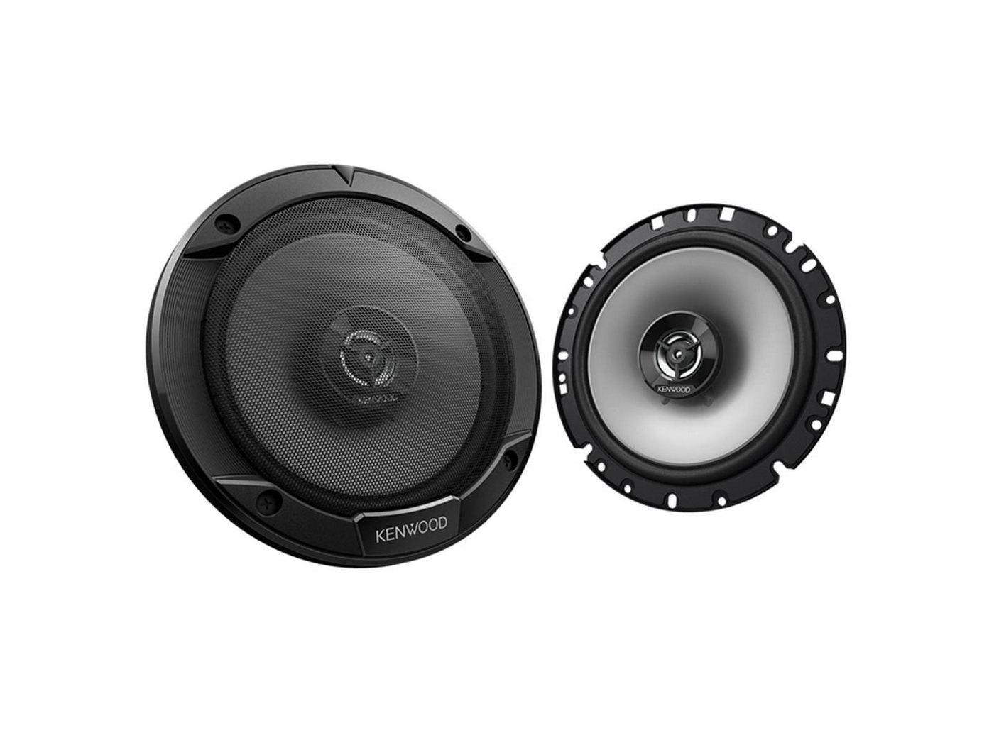 KENWOOD KFC-S1766 16,5cm 2-Wege Koax Lautsprecher Auto-Lautsprecher (30 W, 16 cm) von KENWOOD