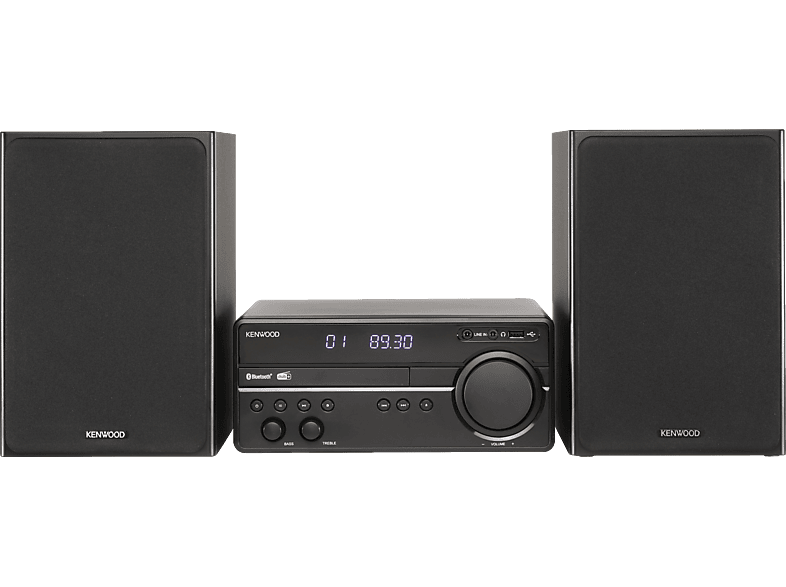 KENWOOD M-819DAB Kompaktanlage (Schwarz) von KENWOOD