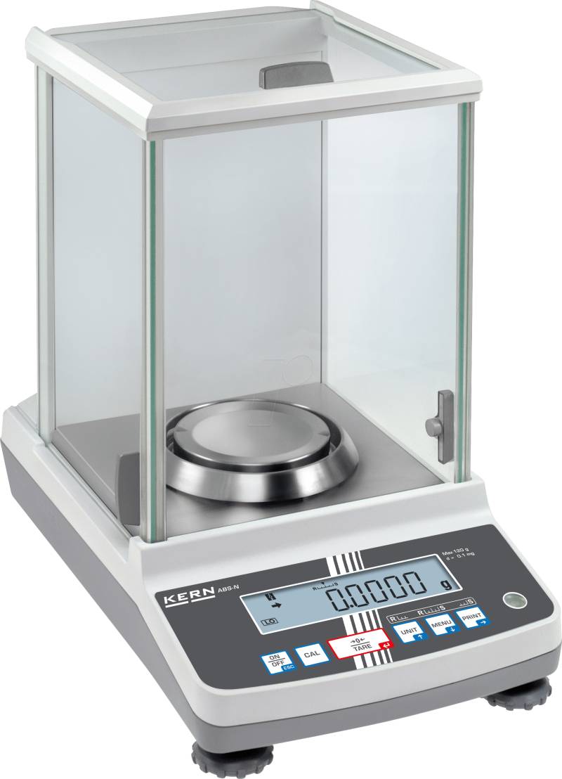ABS 120-4N+C - Analysenwaage, bis 120 g, inkl. DAkkS von KERN-SOHN