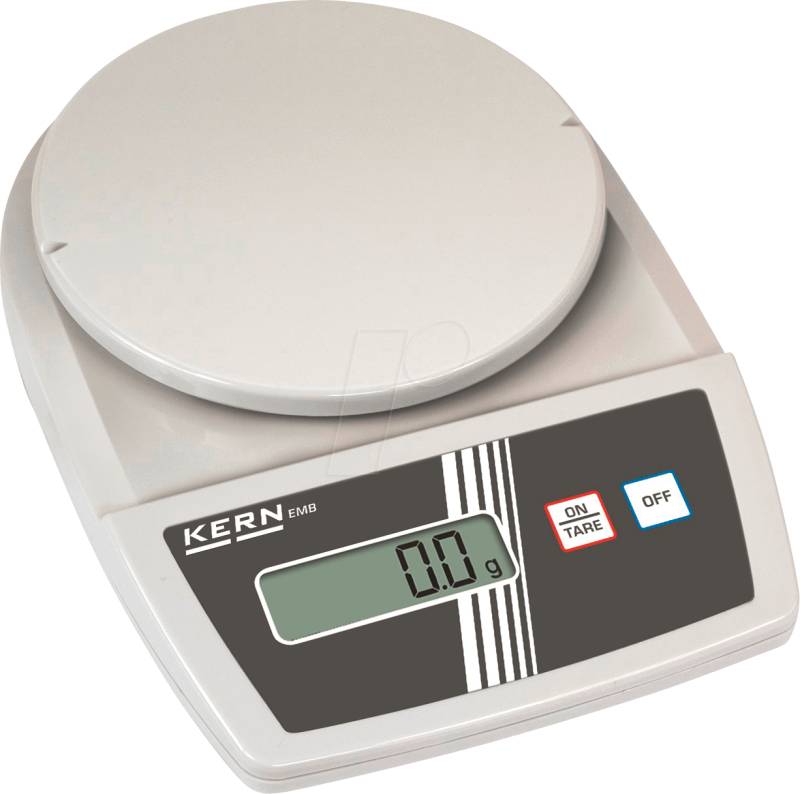 EMB 1000-2+C - Schulwaage, bis 1000 g, inkl. DAkkS von KERN-SOHN