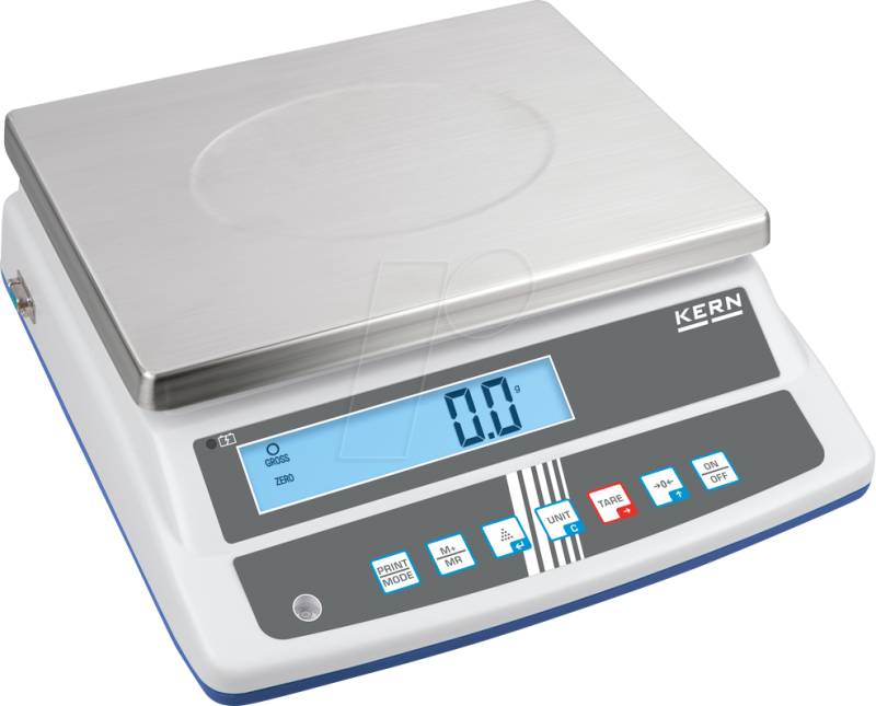 FCD 3K-3 - Tischwaage, digital, bis 3 kg von KERN-SOHN
