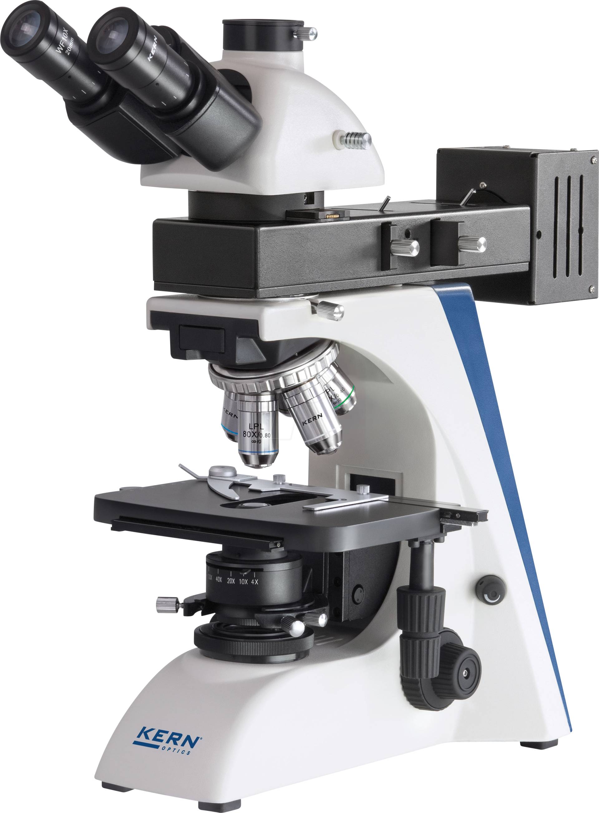 KS OKO 178 - Metallurgisches Mikroskop, Auf-/Durchlicht, trinokular von KERN-SOHN