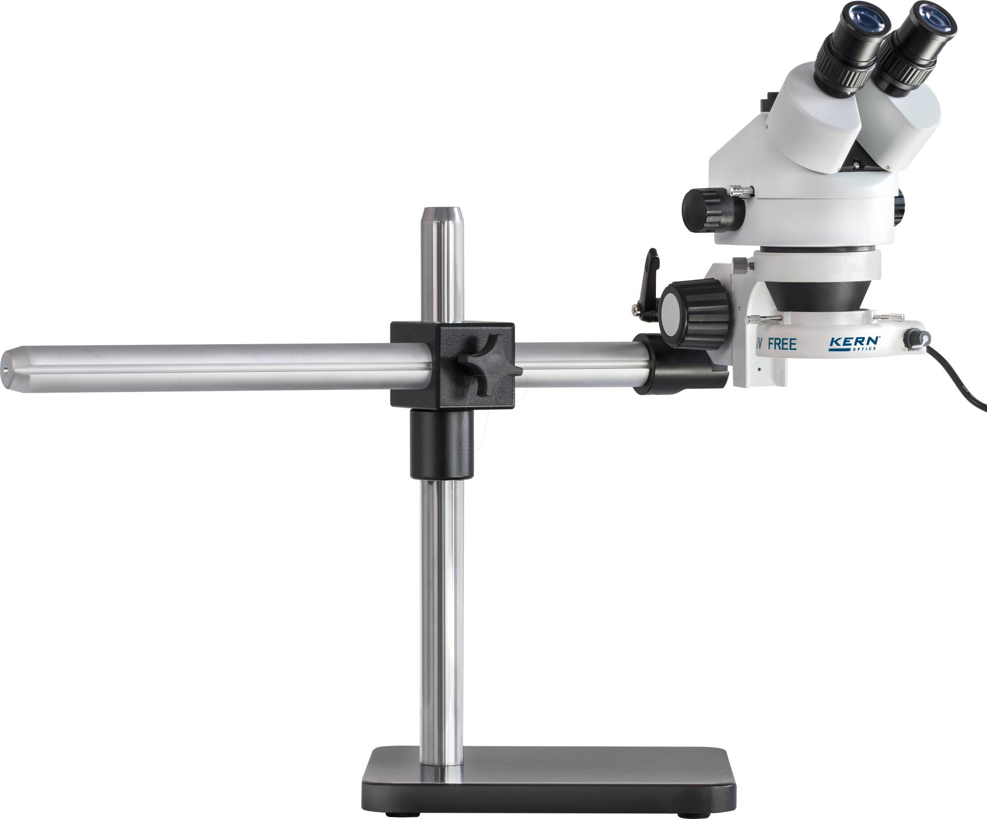 KS OZL 963 - Stereomikroskop, 0,7x/4,5x, Auflicht, trinokular, mit Ständer von KERN-SOHN