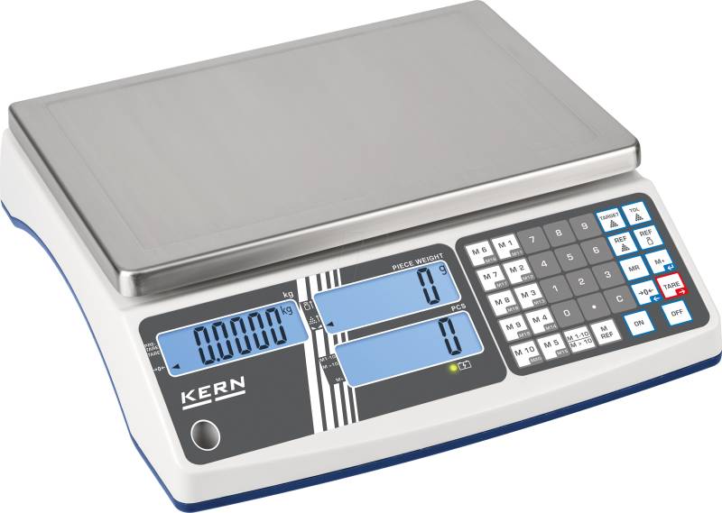 WA CIB 10K-3 - Zählwaage, digital, bis 15,0 kg von KERN-SOHN