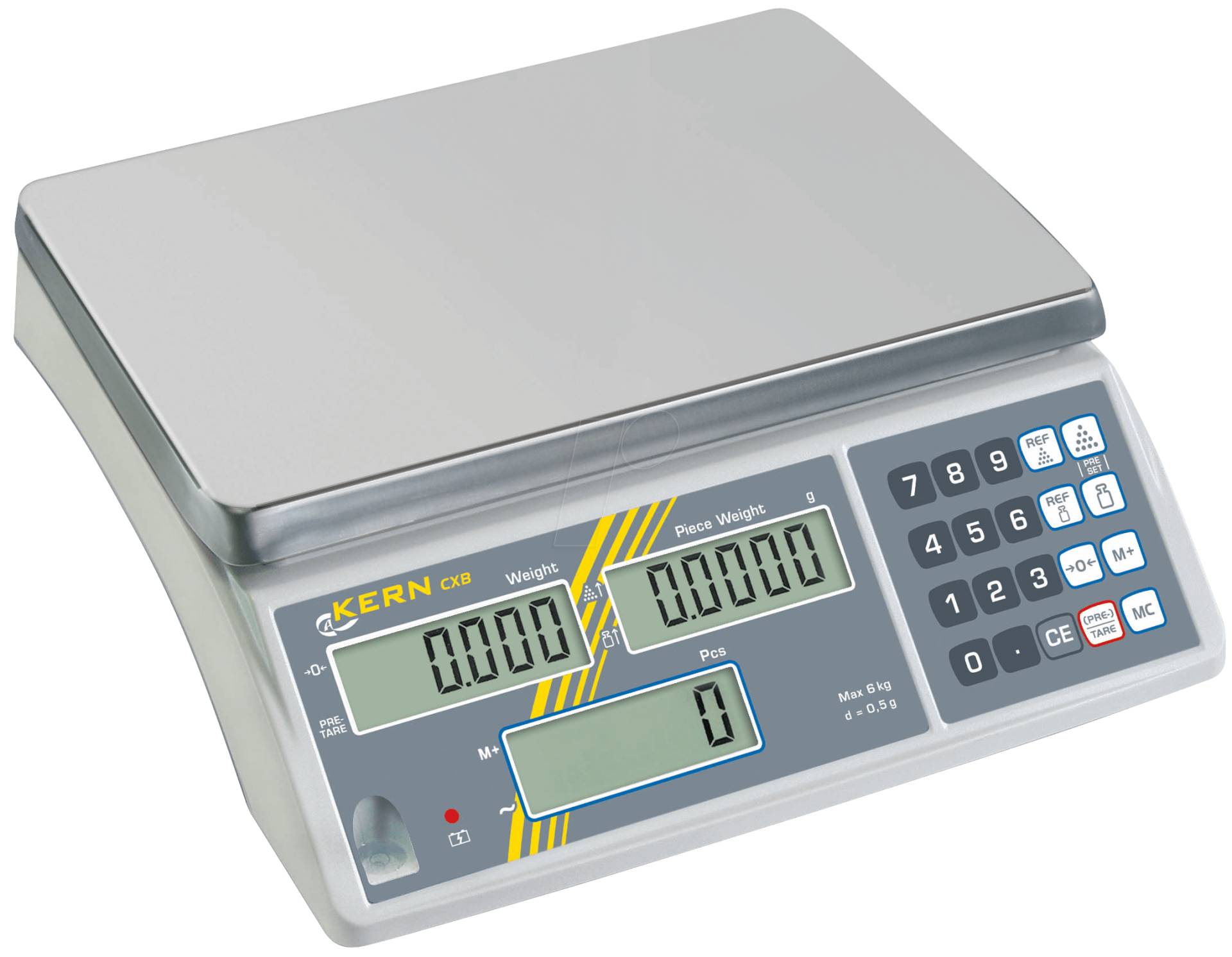 WA CXB 30K2 - Zählwaage, digital, bis 30,0 kg von KERN-SOHN