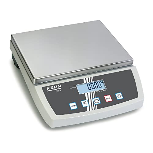 KERN KP-4251 Modello FKB Tischwaage, 15kg Wägebereich MAX, 1g Ablesbarkeit von KERN