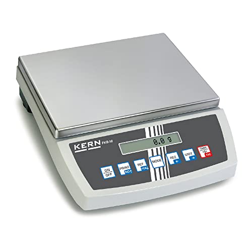 KERN KP-4252 Modello FKB Tischwaage, 16kg Wägebereich MAX, 50mg Ablesbarkeit von KERN