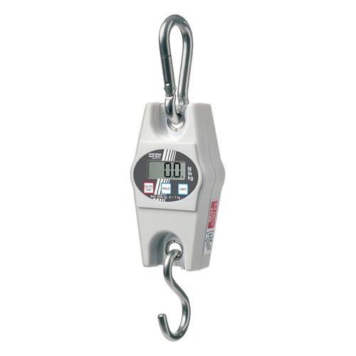 KERN Modello HCB Hängewaage, 99kg Wägebereich Max, 50g Ablesbarkeit, Hellgrau/Dunkelgrau KERN Modello HCB Hängewaage, 99kg Wägebereich Max, 50g Ablesbarkeit, Hellgrau/Dunkelgrau von KERN