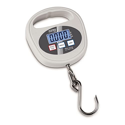 KERN KP-4356 Modello HDB Hängewaage, 15kg Wägebereich Max, 10g Ablesbarkeit von KERN