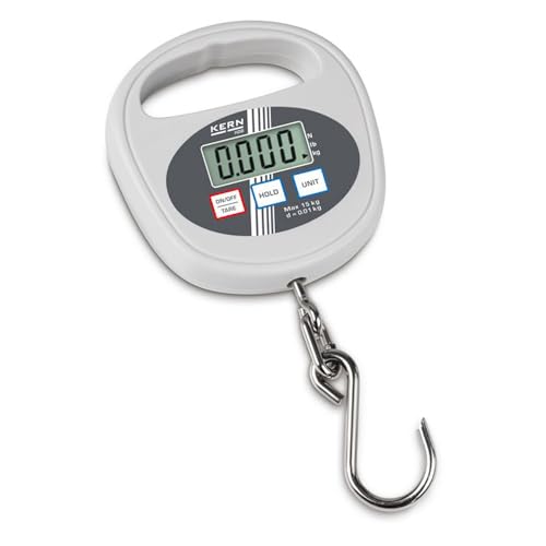 KERN Modello HDB Hängewaage, 6kg Wägebereich Max, 5g Ablesbarkeit, Hellgrau/Dunkelgrau KERN Modello HDB Hängewaage, 6kg Wägebereich Max, 5g Ablesbarkeit, Hellgrau/Dunkelgrau von KERN