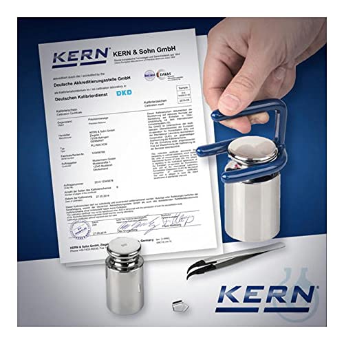 KERN KP-7521 E1 DAkkS Kalibrierschein für Konventionellen Wägewert und Masse, 1mg von KERN