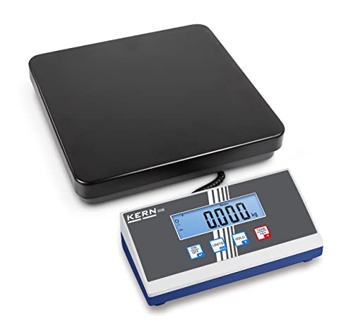 KERN Paketwaage EOE 300K100 (Wägebereich max. 300 kg, Ablesbarkeit 100 g, Reproduzierbarkeit 100 g, Linearität 200 g, Wägeplatte 315x305x57 mm) von KERN