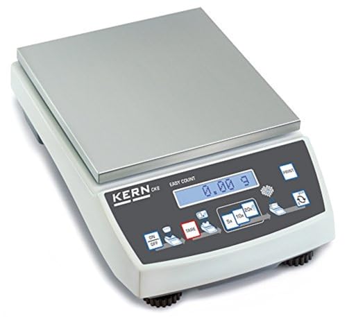 KERN Selbsterklärende Zählwaage mit Laborgenauigkeit, Zählauflösung 320.000 Punkte, 3,6 kg Wägebereich, 0,01 g Ablesbarkeit, 0,01 g Reproduzierbarkeit, 0,05 g Linearität KERN Selbsterklärende Zählwaage mit Laborgenauigkeit, Zählauflösung 320.000 Punkte, 3,6 kg Wägebereich, 0,01 g Ablesbarkeit, 0,01 g Reproduzierbarkeit, 0,05 g Linearität von KERN
